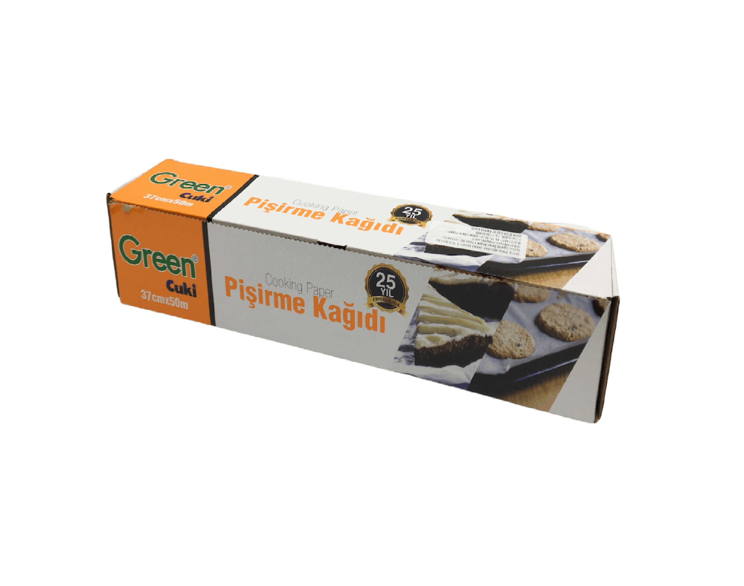 1592t0gqjdggkwo4cs Green Yağlı Pişirme Kağıdı 37cm x 50m - Görsel 1