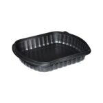 Bölmesiz Kapaklı Gıda Kabı (Sıcağa Dayanıklı) - Görsel 2