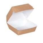 Steak Kraft Burger Kutusu 12x12x9cm - Görsel 2