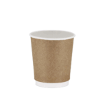 8oz Kraft Double Wall Karton Bardak - Ekstra Kalın