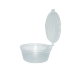 Plastik Kapaklı (Isıya Dayanıklı) Sos Kabı 60 cc - 50 Adet