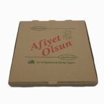 Pizza Kutu (Afiyet Olsun) 33x33x4 Cm 100 Adet